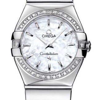 Omega Constellationquartz 24 Mm White