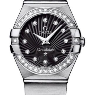 Omega Constellationquartz 24 Mm Black