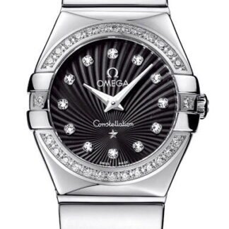 Omega Constellationquartz 24 Mm Black