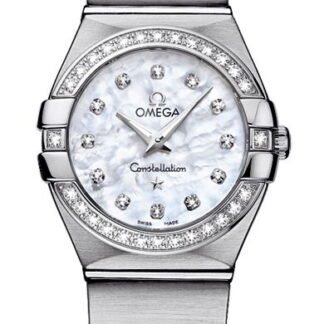 Omega Constellationquartz 24 Mm White