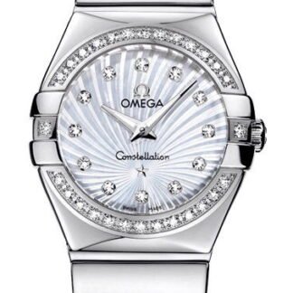 Omega Constellationquartz 24 Mm White