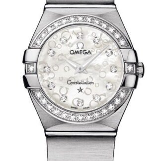 Omega Constellationquartz 24 Mm White