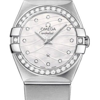 Omega Constellationquartz 24 Mm White