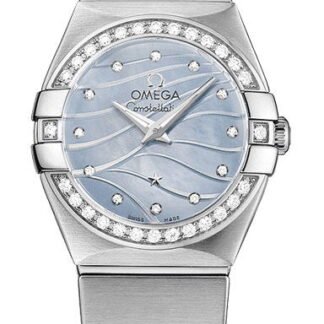 Omega Constellationquartz 24 Mm Blue