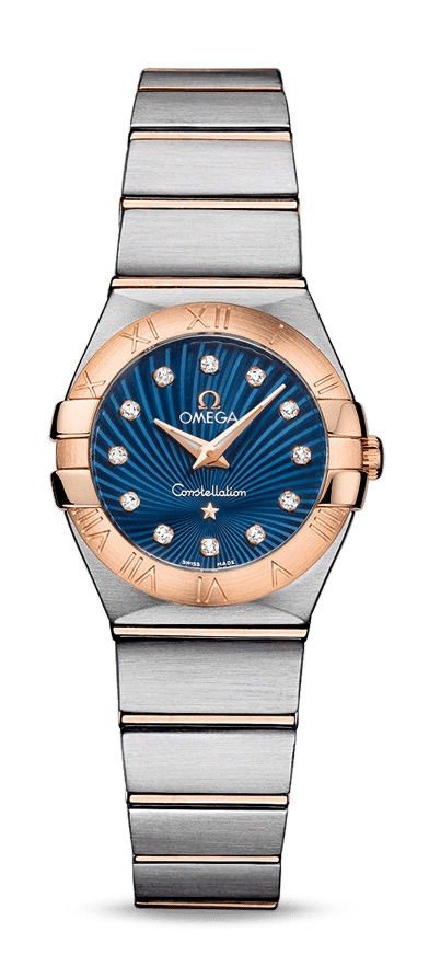 Omega Constellationquartz 24 Mm Blue