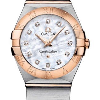 Omega Constellationquartz 24 Mm White