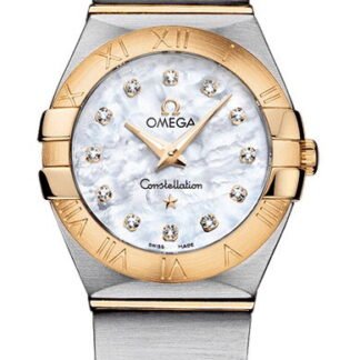 Omega Constellationquartz 24 Mm White