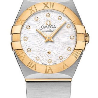 Omega Constellationquartz 24 Mm White