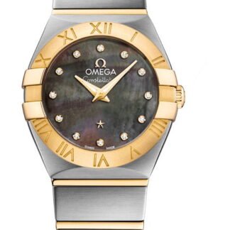 Omega Constellationquartz 24 Mmtahiti Gray