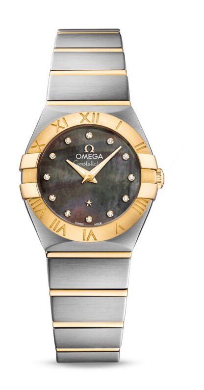 Omega Constellationquartz 24 Mmtahiti Gray