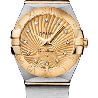 Omega Constellationquartz 24 Mm Gold