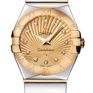 Omega Constellationquartz 24 Mm Gold