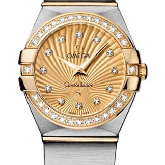 Omega Constellationquartz 24 Mm Gold