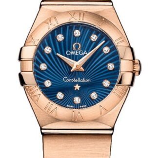 Omega Constellationquartz 24 Mm Blue