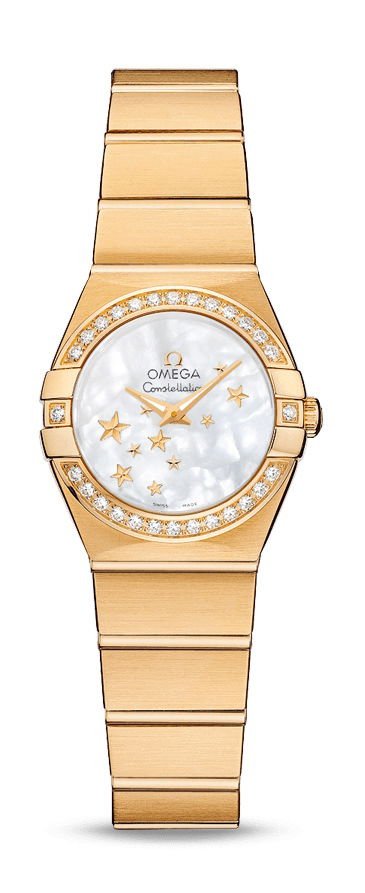 Omega Constellationquartz 24 Mm White