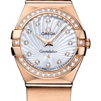 Omega Constellationquartz 24 Mm White