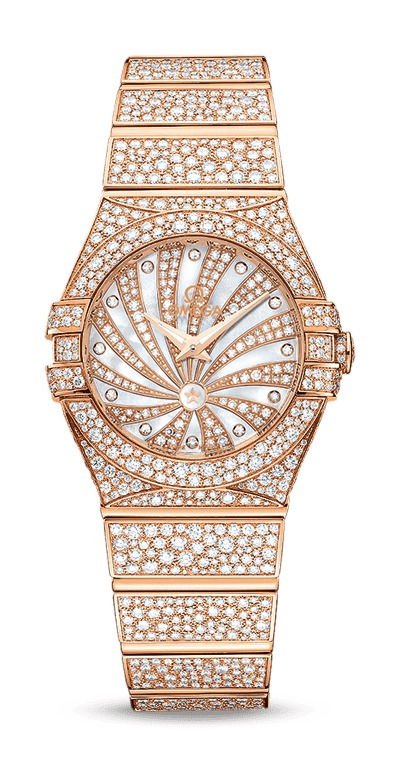 Omega Constellationquartz 24 Mm White