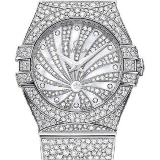 Omega Constellationquartz 24 Mm White