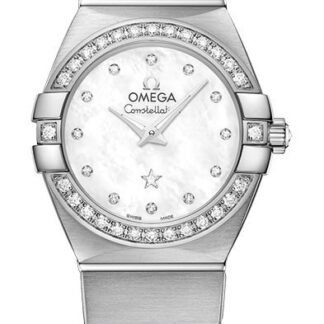 Omega Constellationquartz 24 Mm White