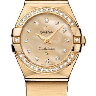 Omega Constellationquartz 24 Mm Gold