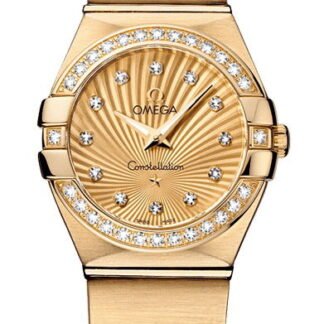 Omega Constellationquartz 24 Mm Gold