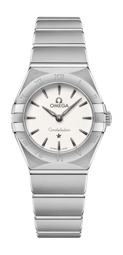 Omega Constellationquartz 25 Mm Silver