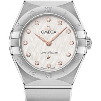 Omega Constellationquartz 25 Mm Silver