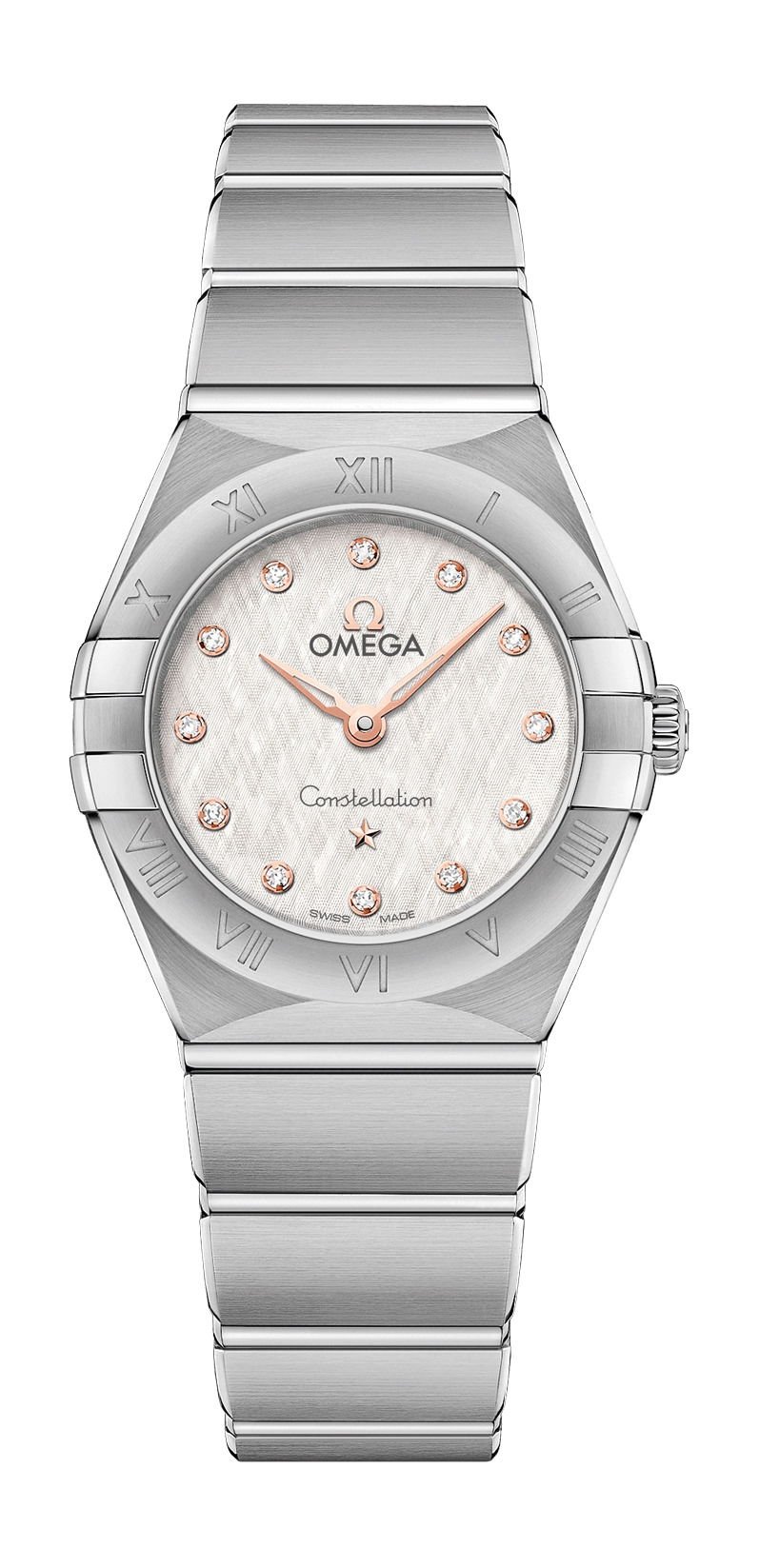 Omega Constellationquartz 25 Mm Silver