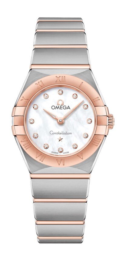 Omega Constellationquartz 25 Mm White