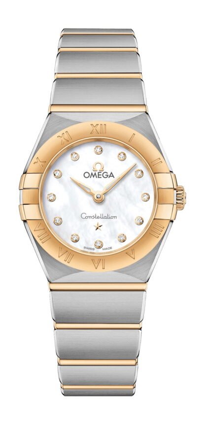 Omega Constellationquartz 25 Mm White