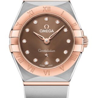 Omega Constellationquartz 25 Mm Brown