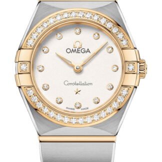 Omega Constellationquartz 25 Mm Silver