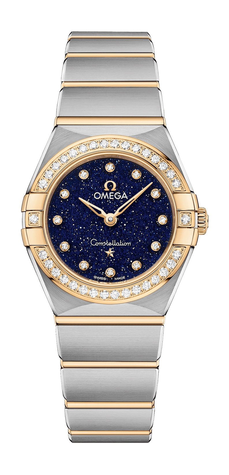 Omega Constellationquartz 25 Mm Blue