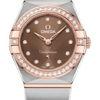 Omega Constellationquartz 25 Mm Brown