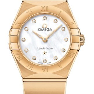 Omega Constellationquartz 25 Mm White