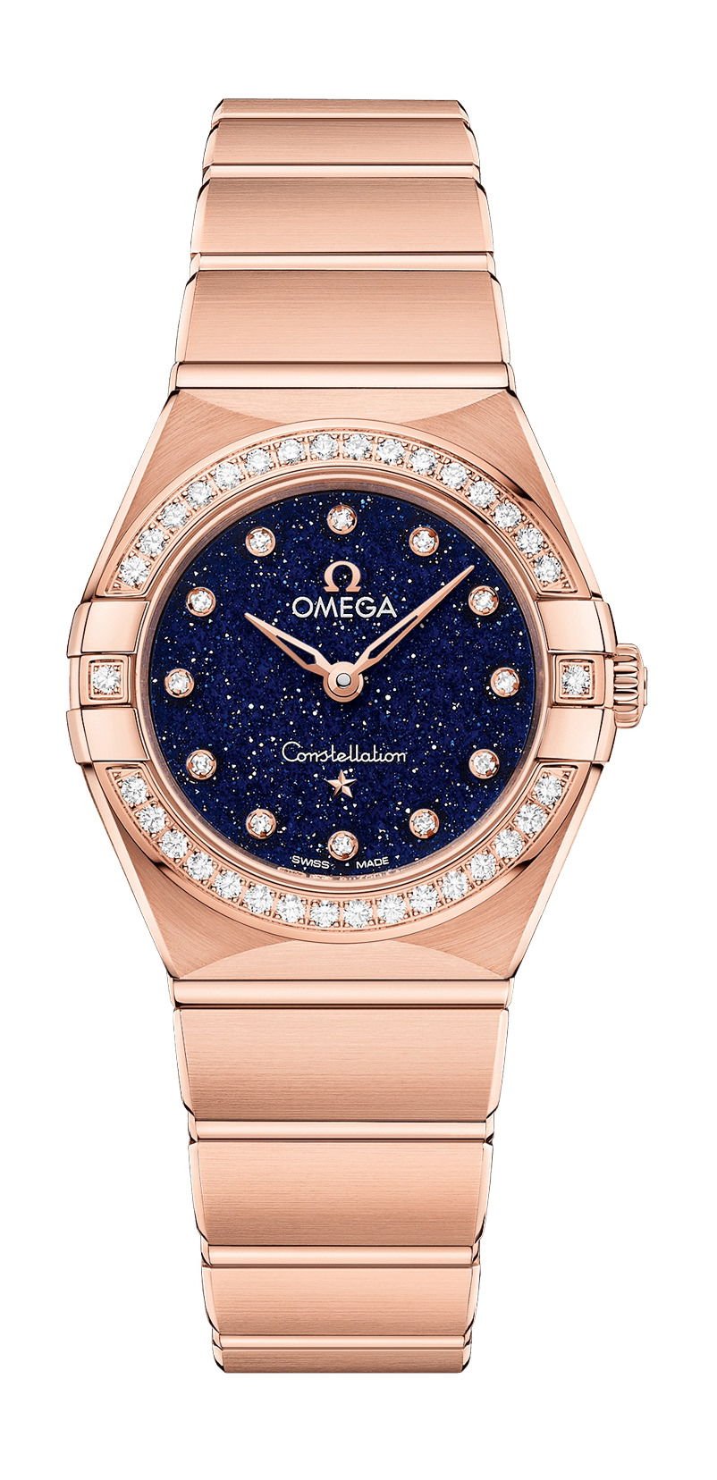 Omega Constellationquartz 25 Mm Blue