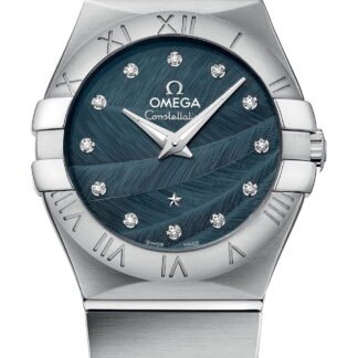 Omega Constellationquartz 27 Mm Blue