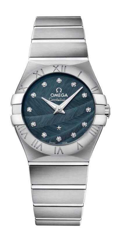 Omega Constellationquartz 27 Mm Blue