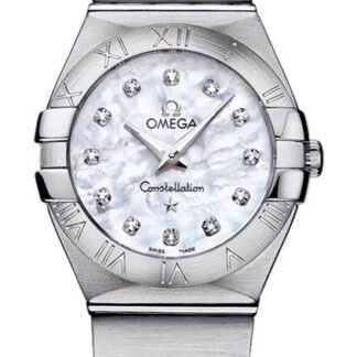 Omega Constellationquartz 27 Mm White