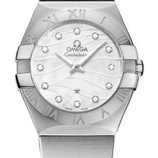 Omega Constellationquartz 27 Mm White