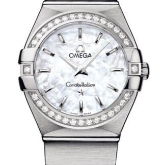 Omega Constellationquartz 27 Mm White