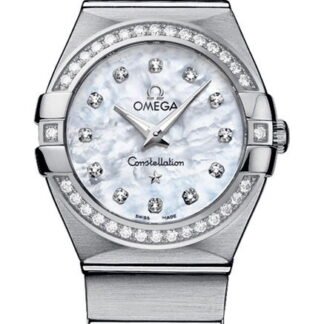 Omega Constellationquartz 27 Mm White