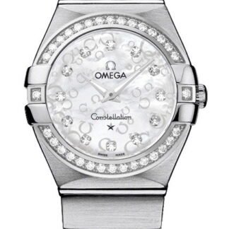 Omega Constellationquartz 27 Mm White