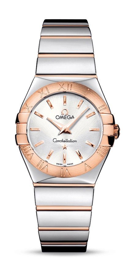 Omega Constellationquartz 27 Mm Silver