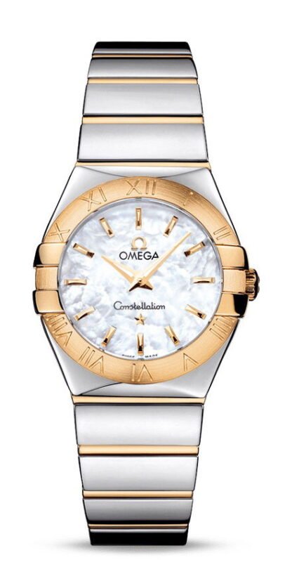 Omega Constellationquartz 27 Mm White