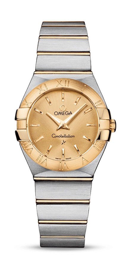 Omega Constellationquartz 27 Mm Gold