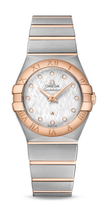 Omega Constellationquartz 27 Mm Silver