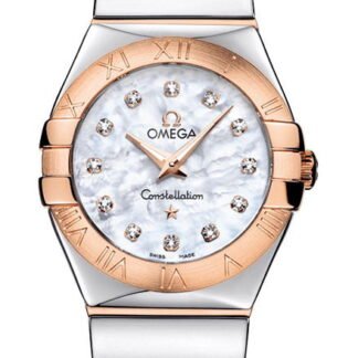 Omega Constellationquartz 27 Mm White