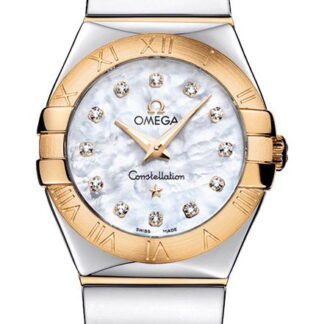 Omega Constellationquartz 27 Mm White