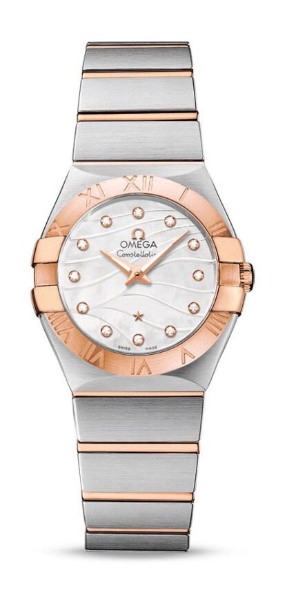 Omega Constellationquartz 27 Mm White